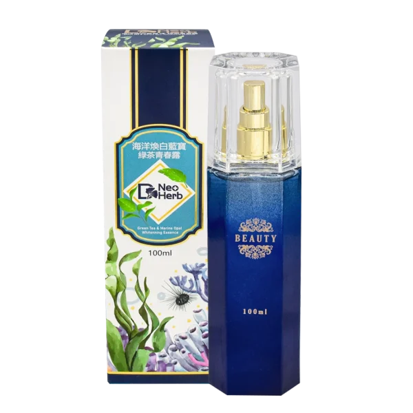【紐歐博】海洋煥白藍寶綠茶青春露(100ml/瓶)